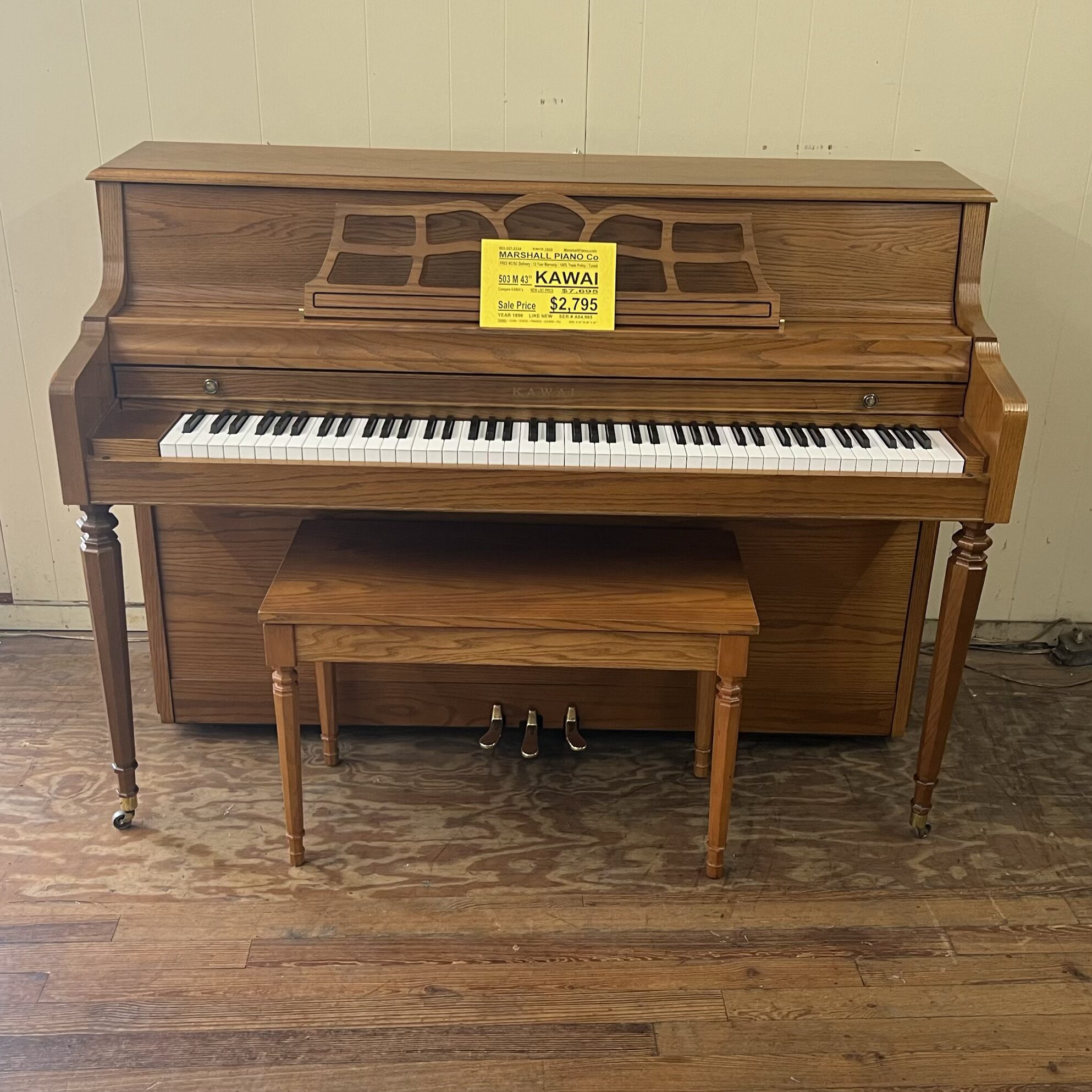 Kawai 503M Console Piano