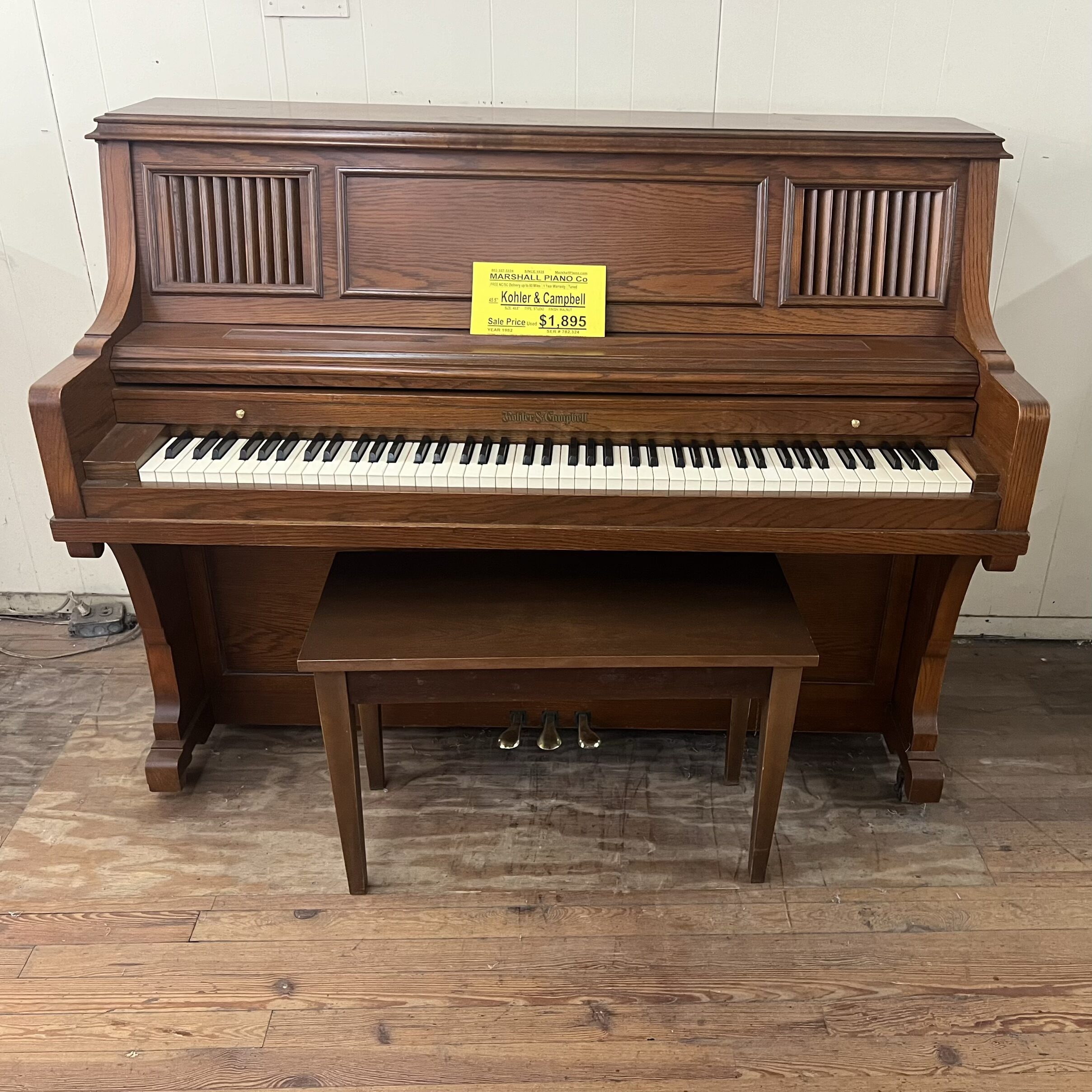 Kohler & Campbell Studio Piano